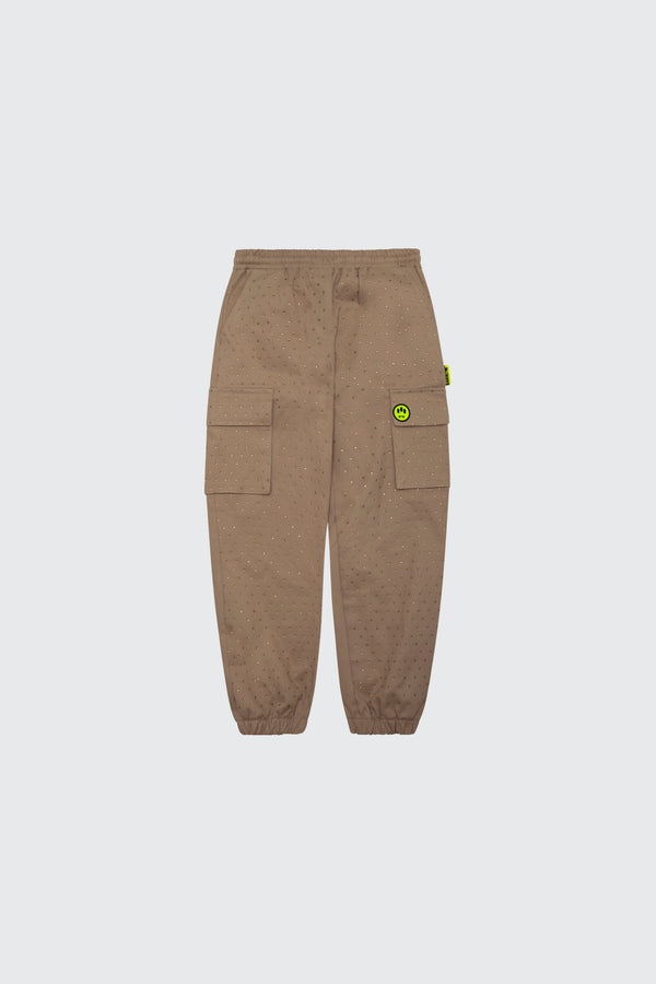 Barrow Kids Pantalone Cargo Strass