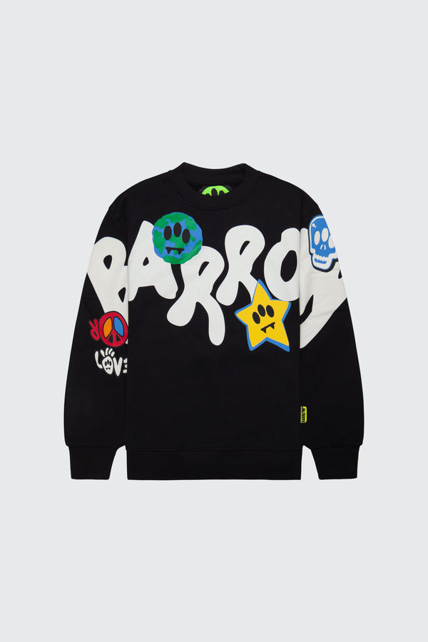 Barrow Kids Multiprint Sweatshirt