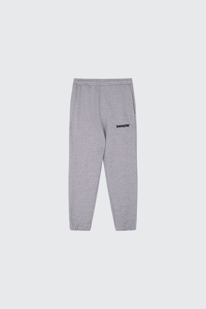 UNISEX SWEATPANTS - MEL GRAY. CHIARO/LIGHT GRAY MELANGE - F4BWUAFP135-107