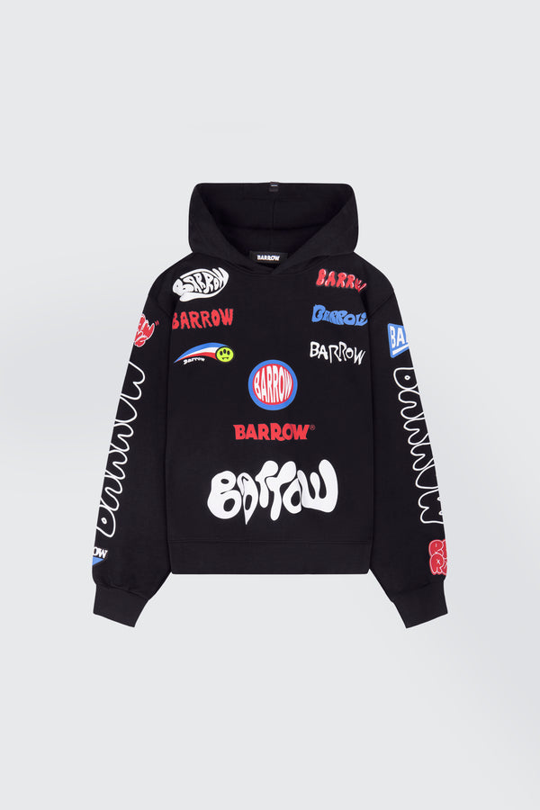 Barrow 'fake patch' sweatshirt