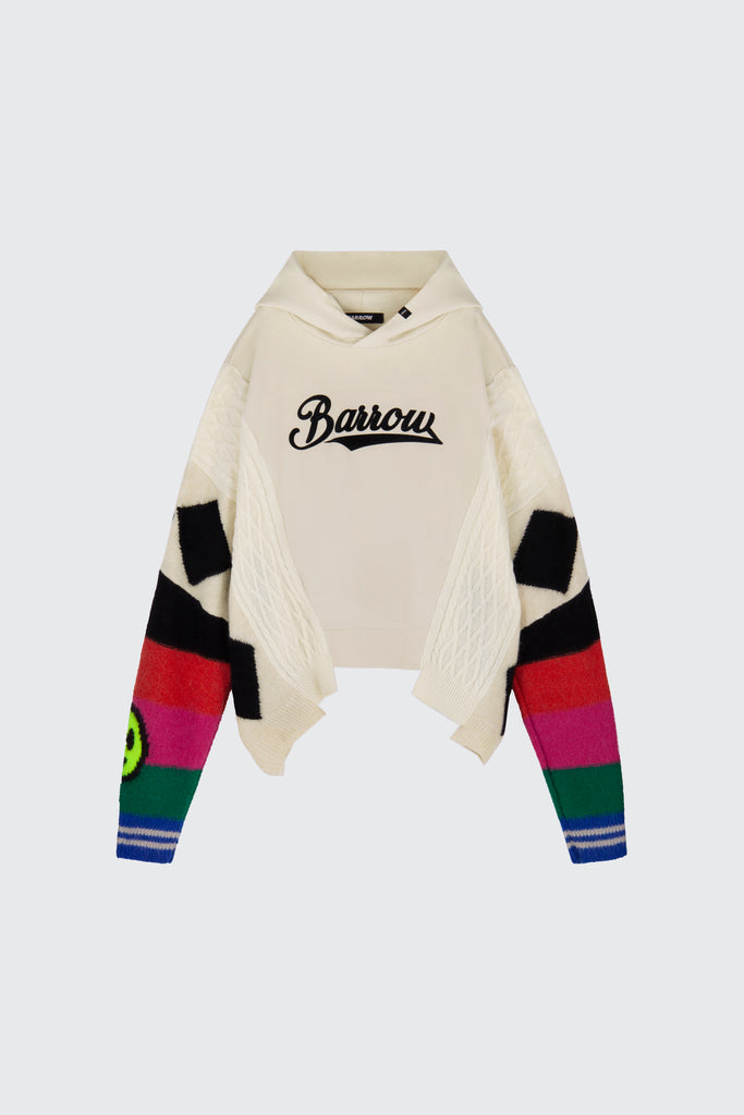 Barrow Sweatshirt in knitwear with hood