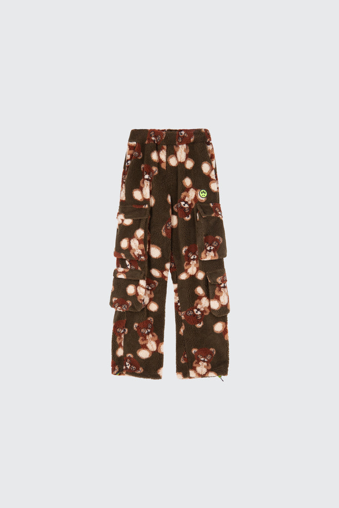 Barrow Pantaloni Cargo Teddy Camouflage