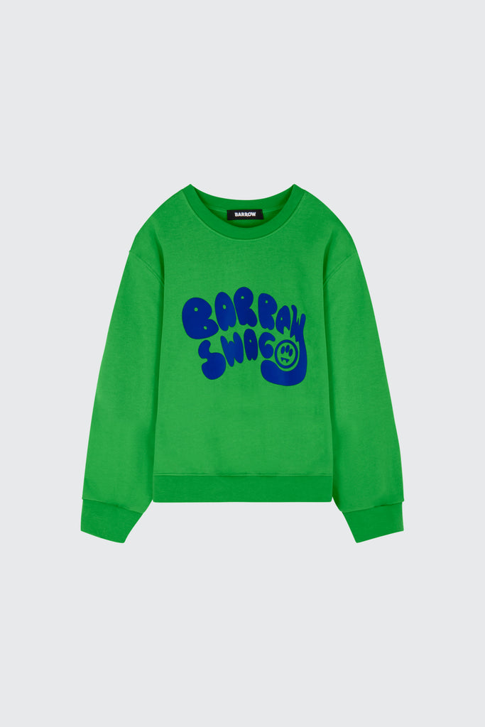 Barrow Flock Print Sweatshirt