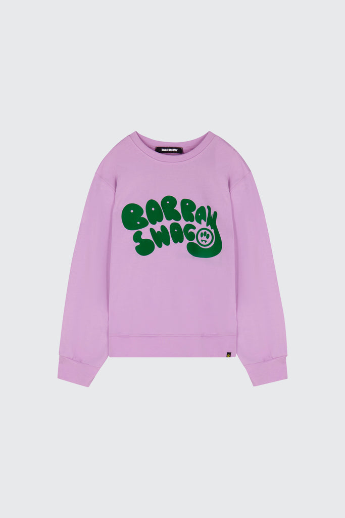 Barrow Flock Print Sweatshirt