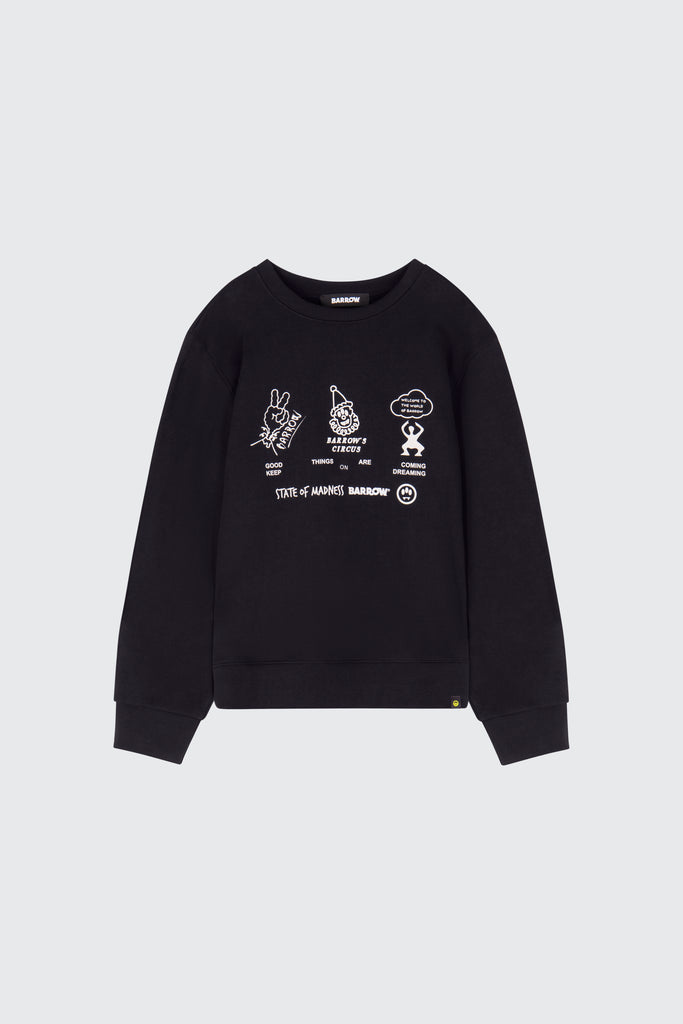 Barrow Crewneck Sweatshirt with Print