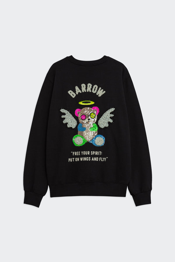 Barrow sweatshirt  'Angel' with embroidery jewel