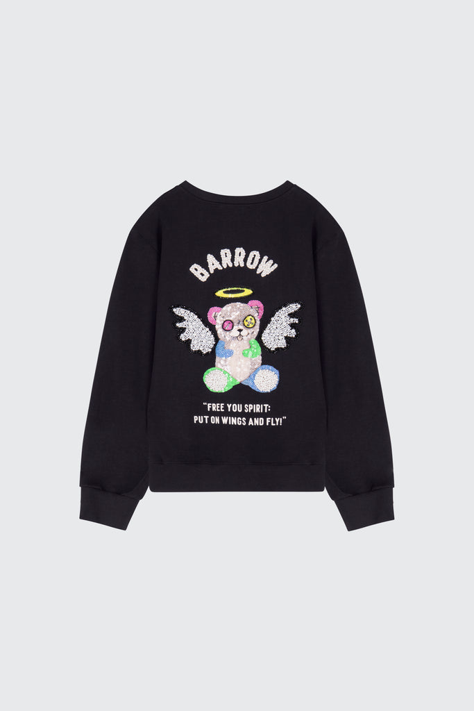 Barrow sweatshirt  'Angel' with embroidery jewel