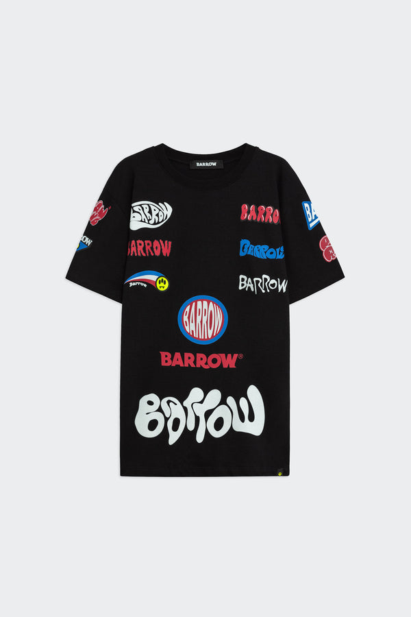 Barrow T-shirt 'fake patch'