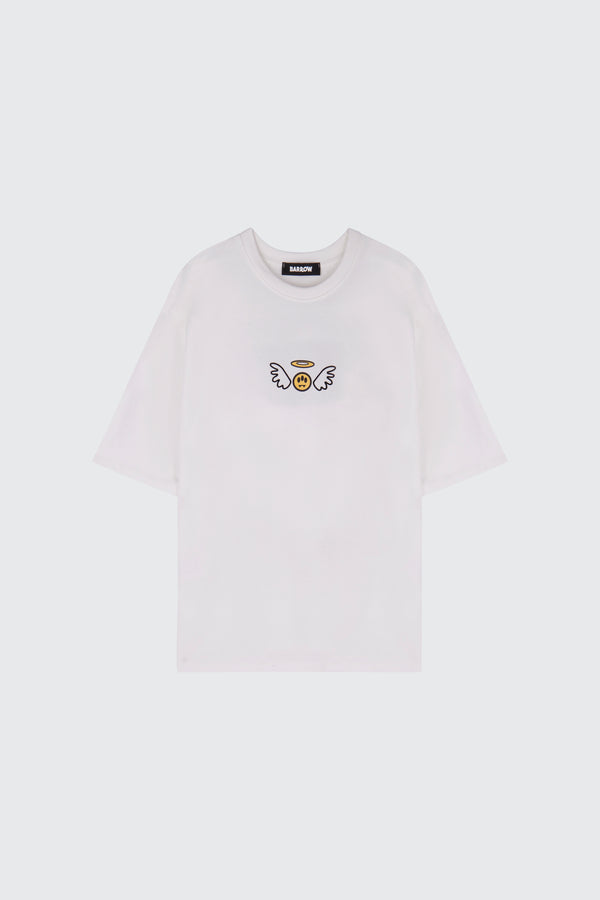 Barrow T-shirt Con Stampa 'Angel'