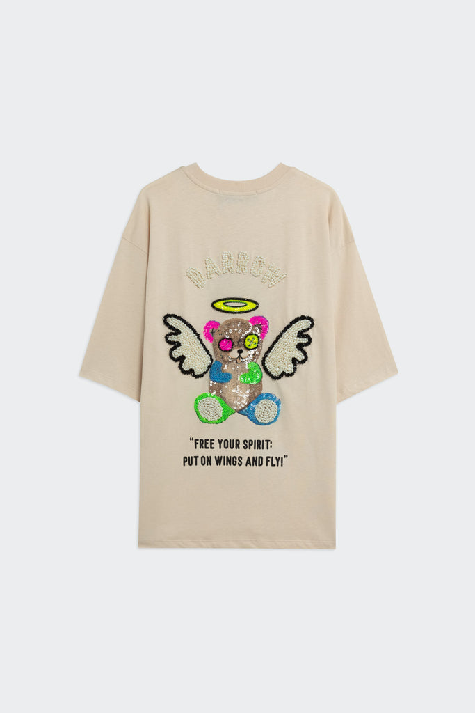 Barrow T-Shirt 'Angel' Strass