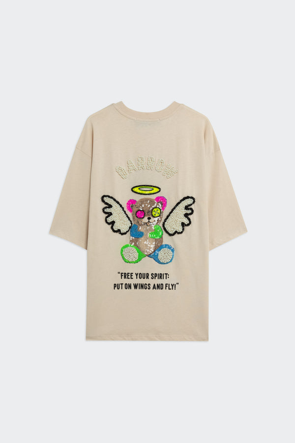 Barrow T-Shirt 'Angel' Strass