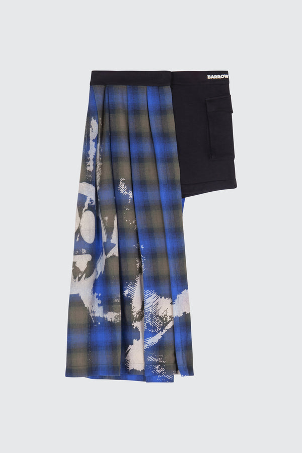 Barrow Half Kilt Skirt In Check