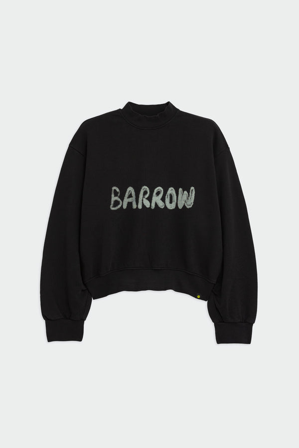 Barrow Felpa Cropped Con Stampa