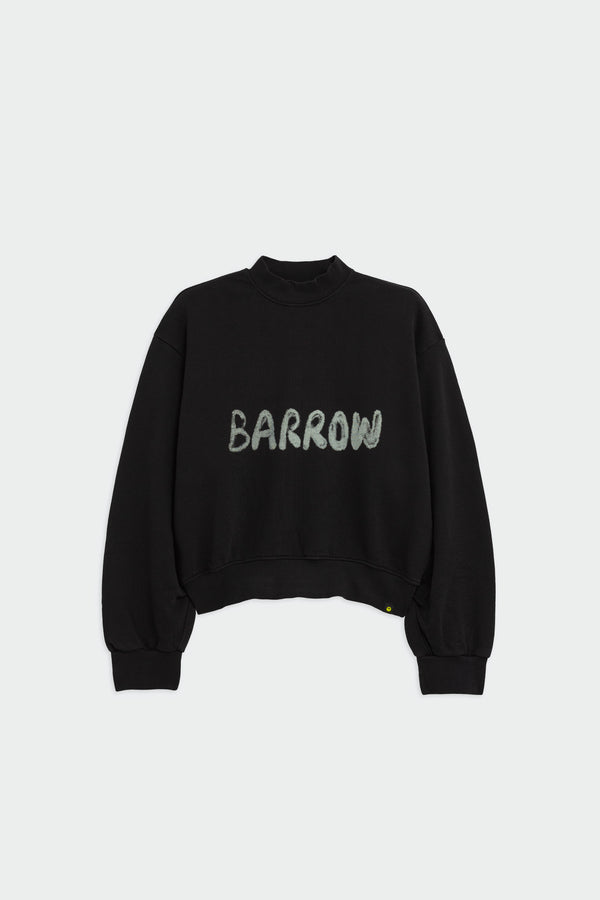 Barrow Felpa Cropped Con Stampa