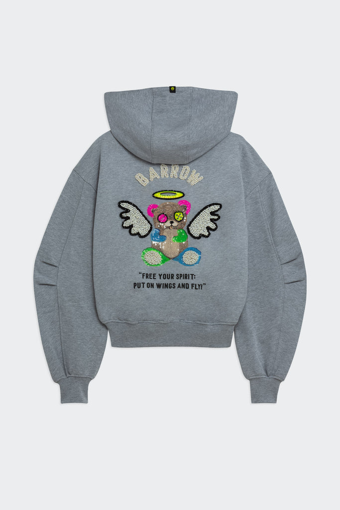 Barrow 'Angel' Jewel Embroidery Hoodie