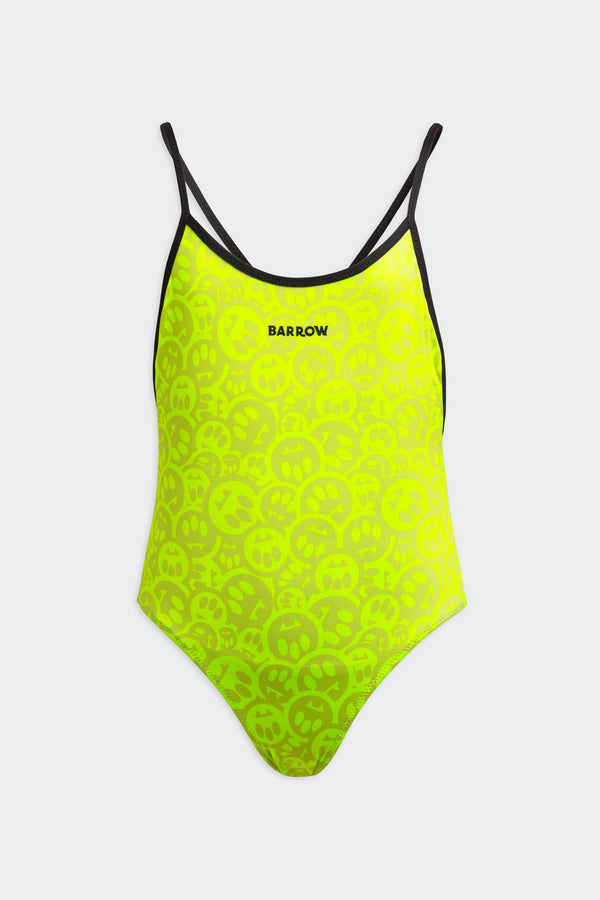 Barrow Kids allover print one-piece swimsuit