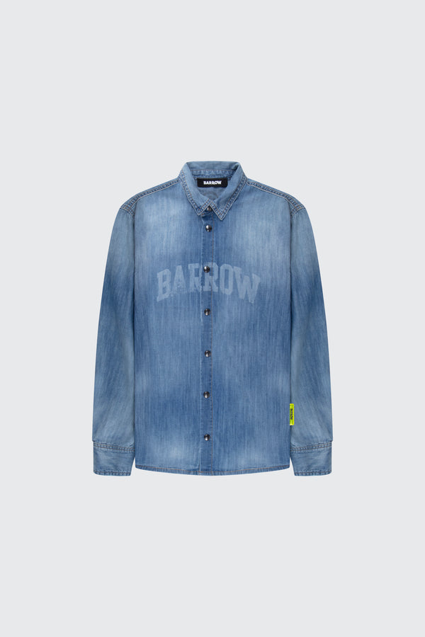 Barrow Camicia in Denim