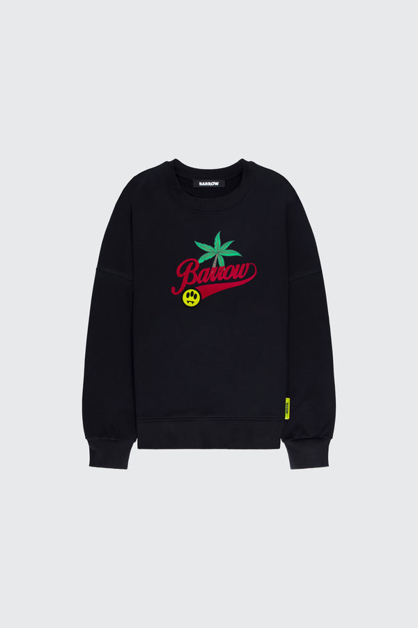 Barrow Crewneck Printed Sweatshirt