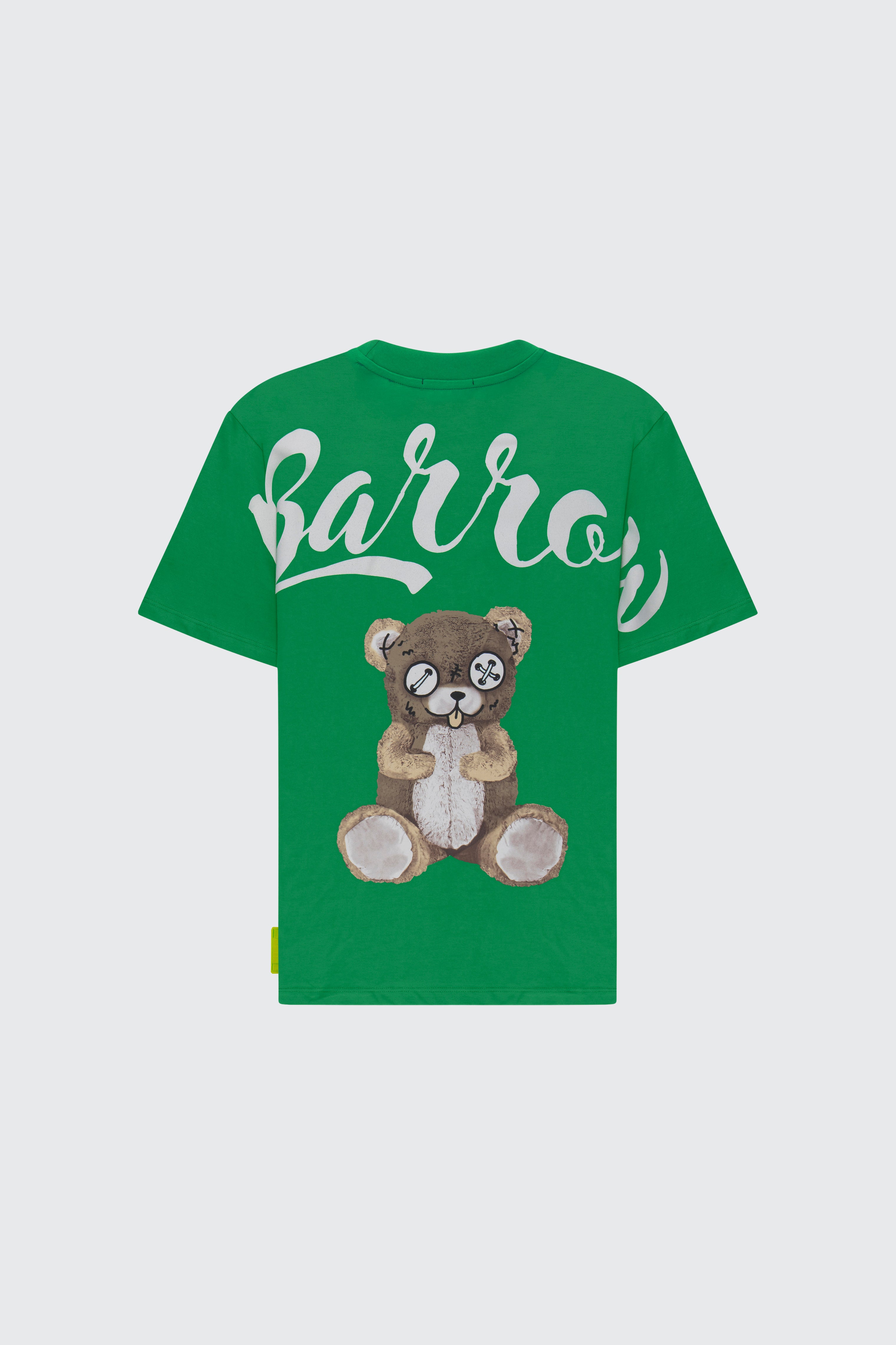 BARROW chest logo-print T-shirt Verde